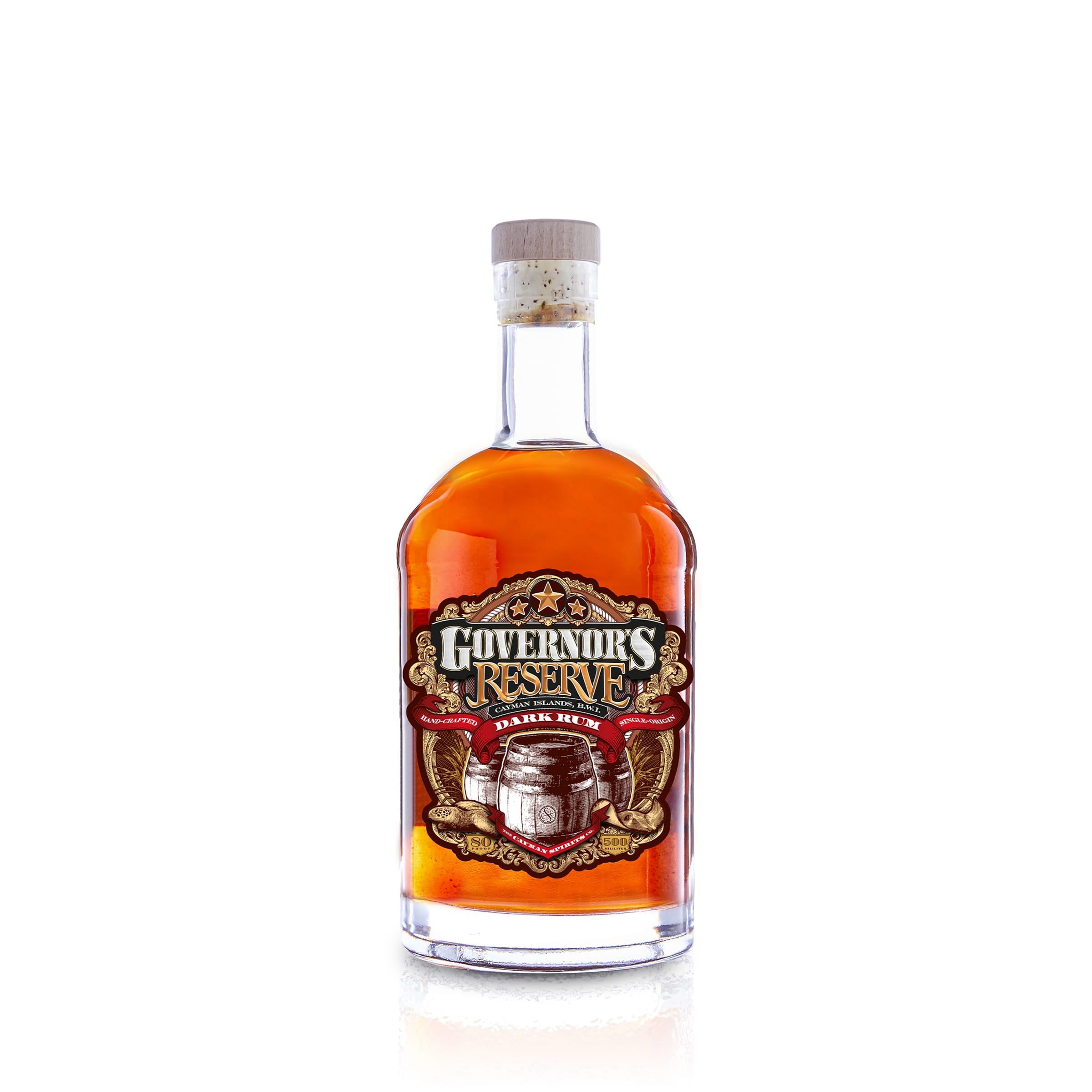 Governor's Reserve Dark 0,5L - Cayman Islands Spirit mit süß-rauchigem Geschmack