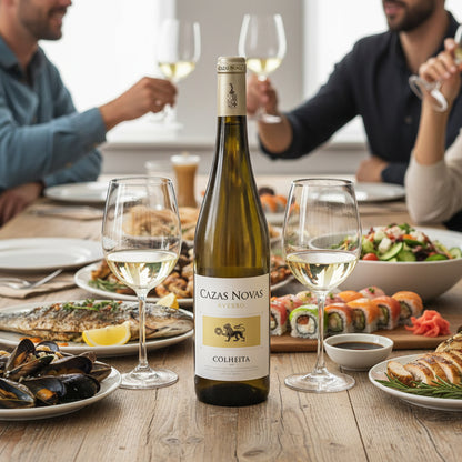 Cazas Novas Harvest Avesso Vinho Verde White Wine Fresh 12.5% vol 0.75 L