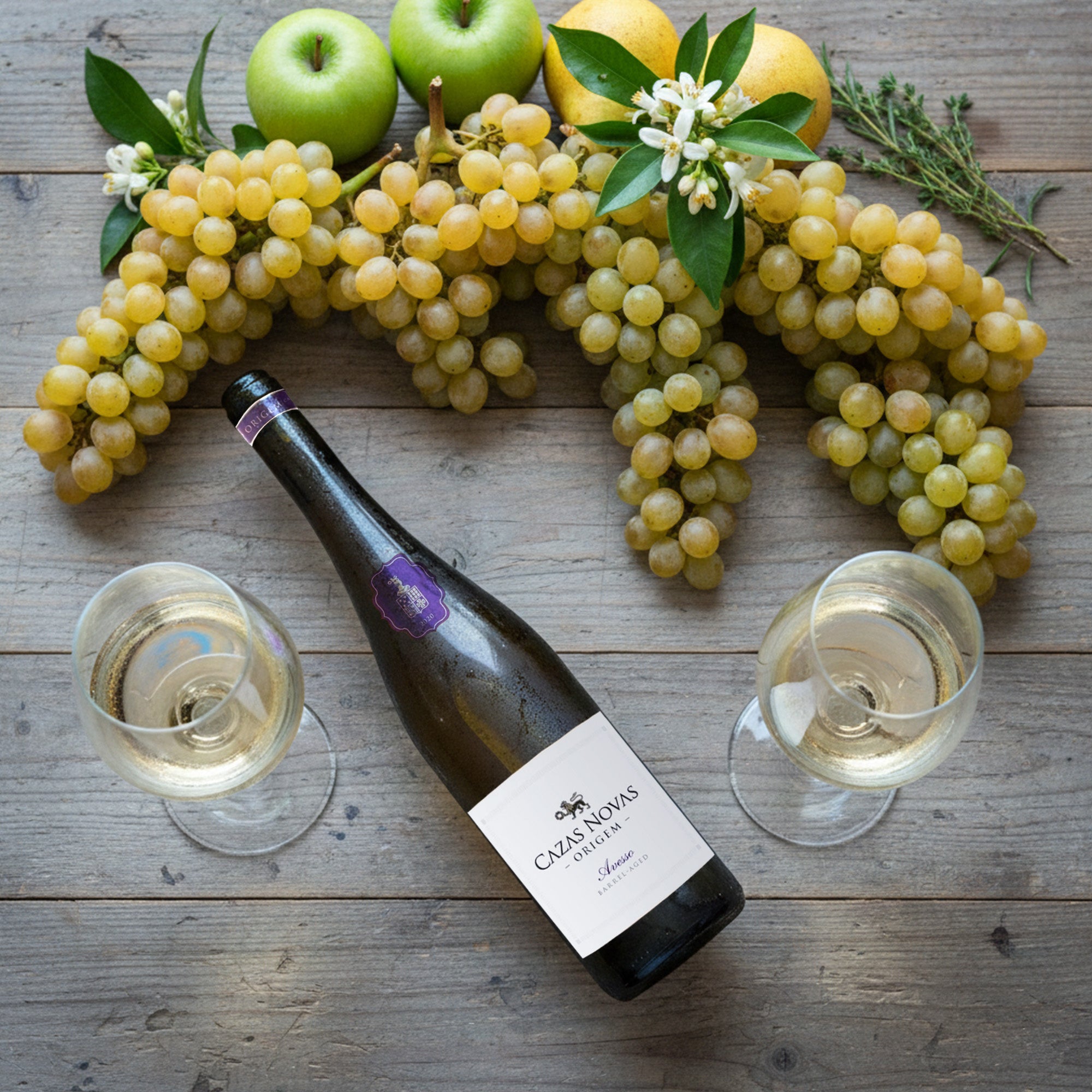Cazas Novas Origin Avesso Vinho Verde White Wine Fresh Mineral 12.5% 0.75 L