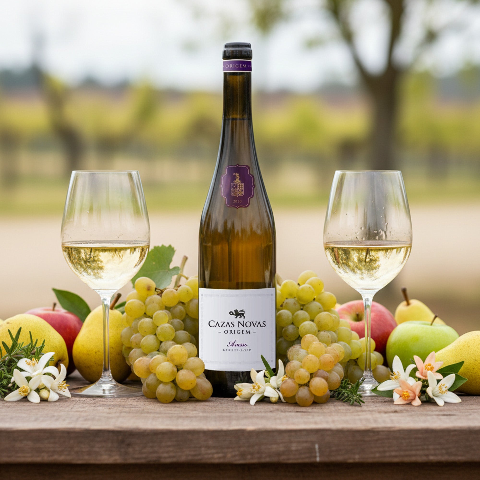 Cazas Novas Origin Avesso Vinho Verde White Wine Fresh Mineral 12.5% 0.75 L