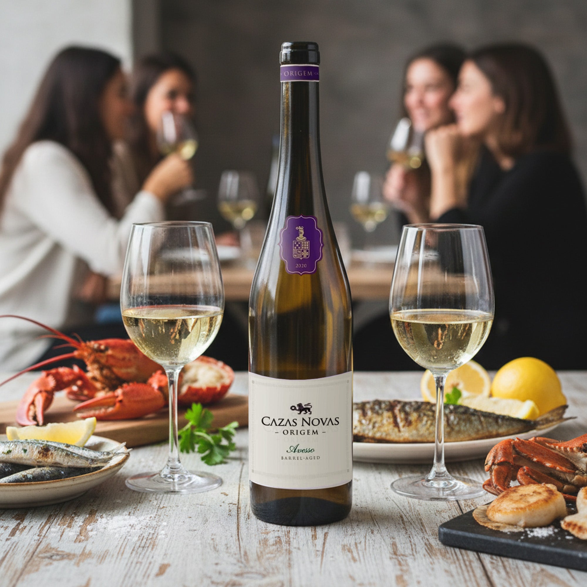 Cazas Novas Origin Avesso Vinho Verde White Wine Fresh Mineral 12.5% 0.75 L