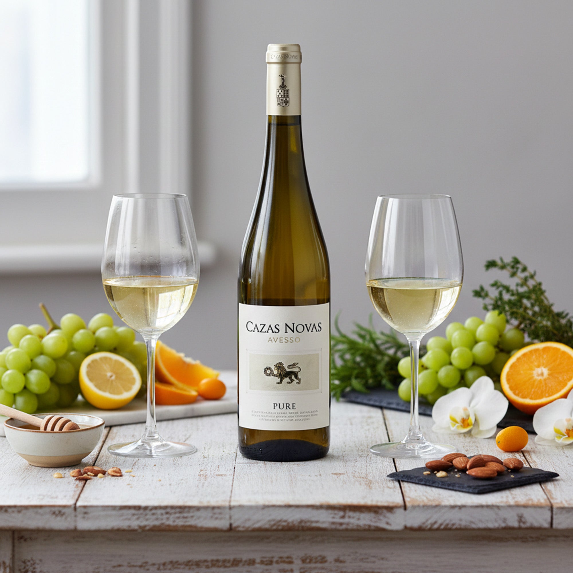 Cazas Novas Pure Avesso Vinho Verde White Wine Fresh Mineral 12.5% vol 0.75 L