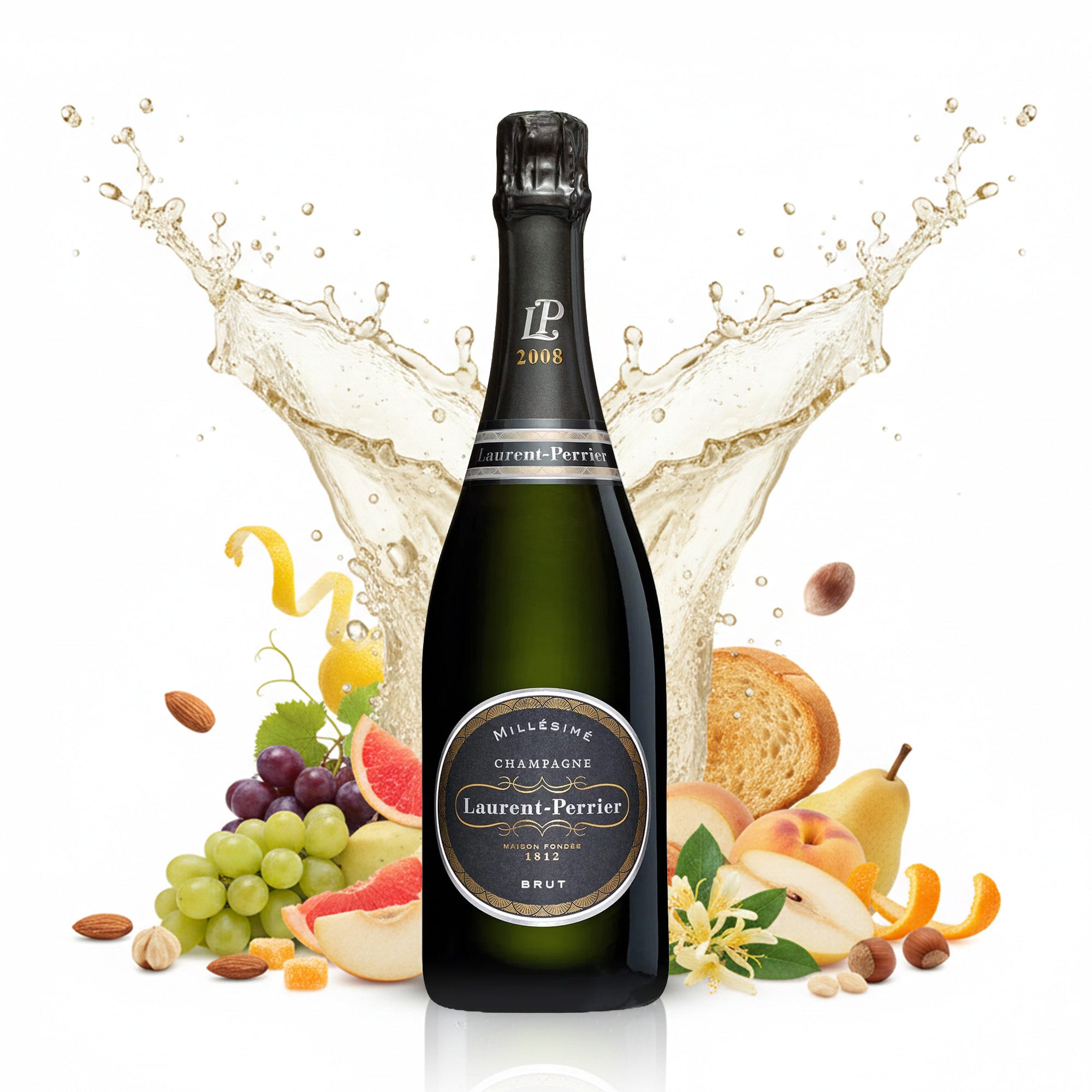 Champagne Laurent-Perrier Millésime 2008 Brut Magnum