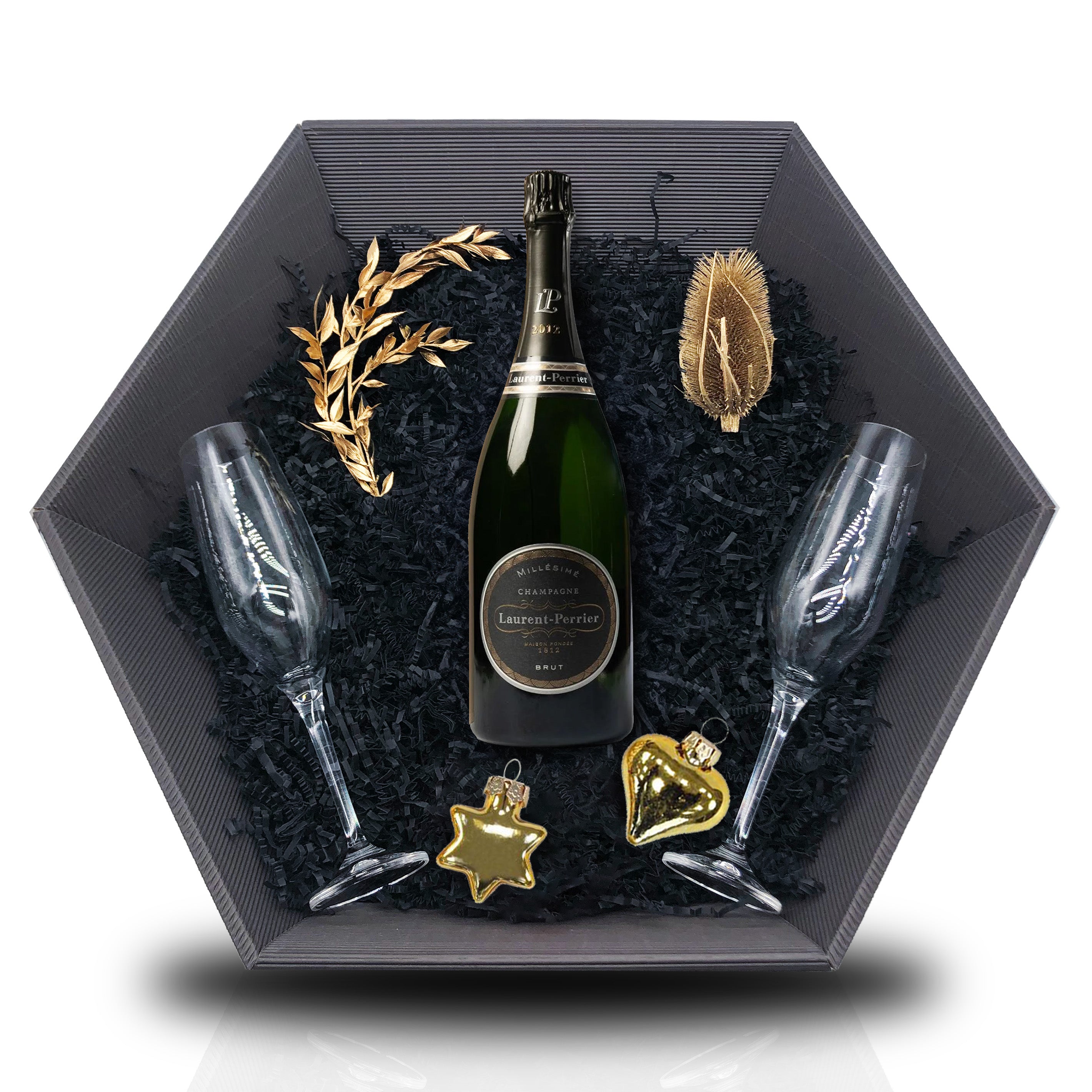 Champagne Laurent-Perrier Millésime 2012 Brut 12% 0,75L Giftbasket
