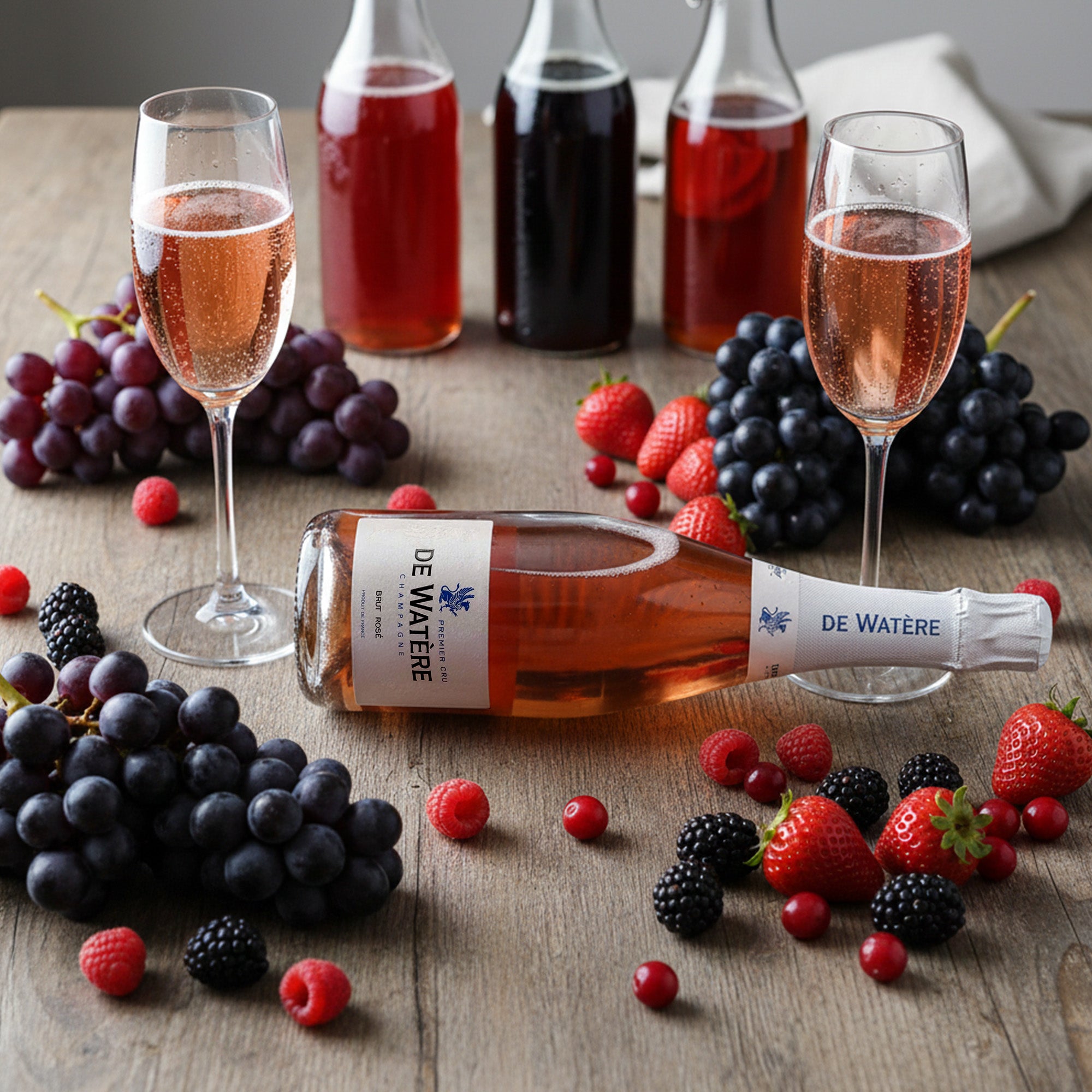Champagne de Watère Prestige Brut Rosé