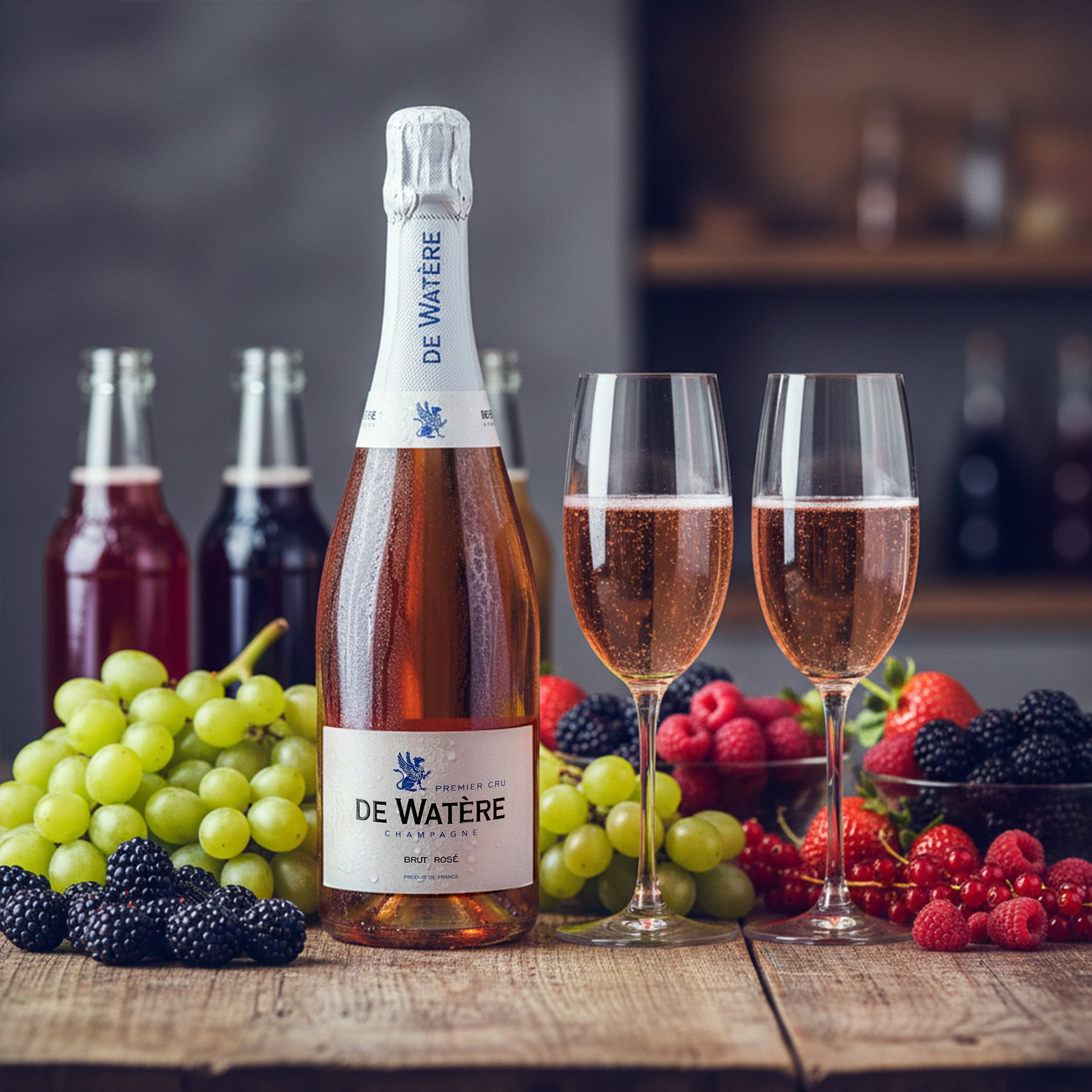 Champagne de Watère Prestige Brut Rosé