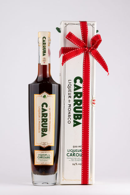 CARRUBA Liqueur de Monaco mit Geschenkbox 24% vol. 0,5l