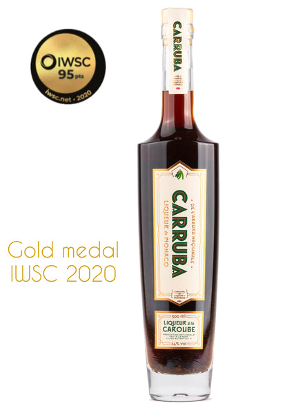 CARRUBA Liqueur de Monaco mit Geschenkbox 24% vol. 0,5l
