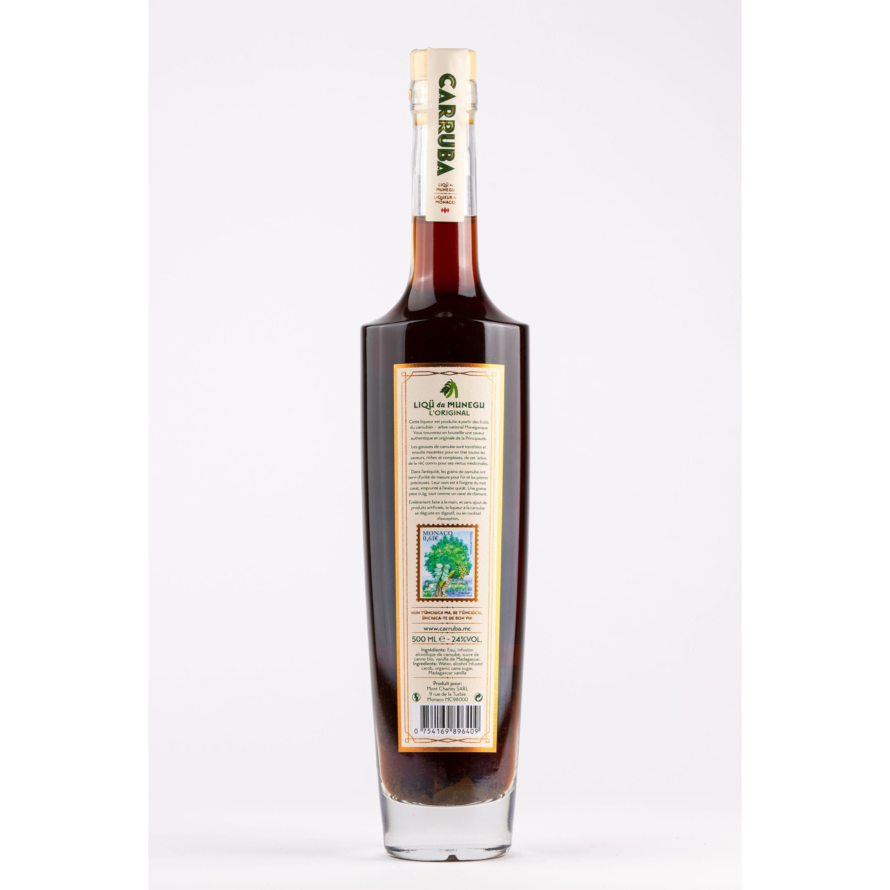 CARRUBA Liqueur de Monaco 24% vol. 0,5l
