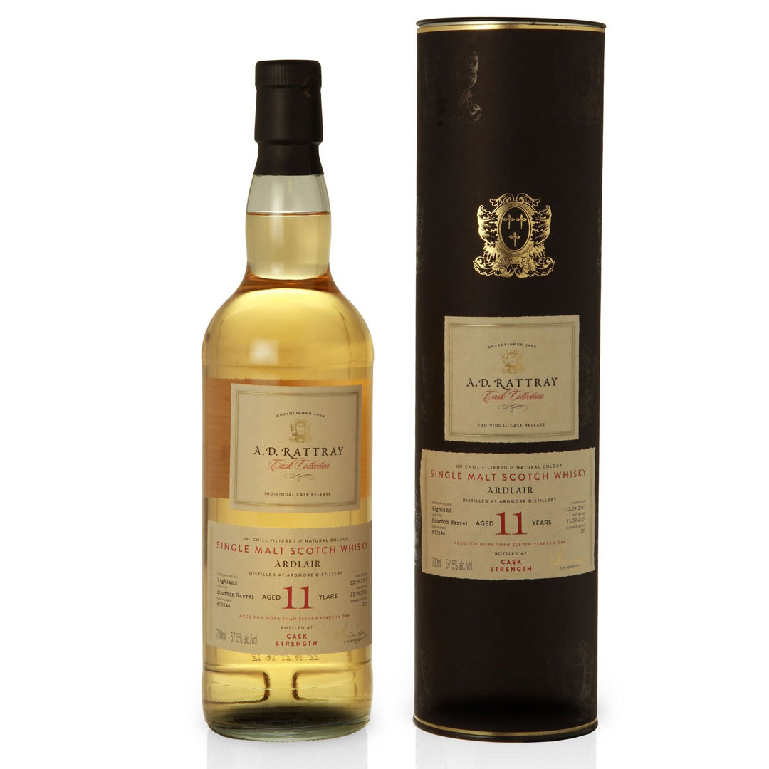 Ardlair, 2010, 11 Years Old, Bourbon Barrel - A.D. RATTRAY – Cask Collection -