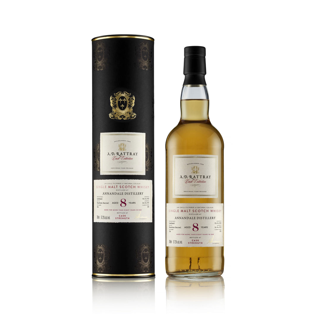 Annandale 2015 - 8 Jahre - Cask Collection - A.D. Rattray - Single Malt Scotch Whisky