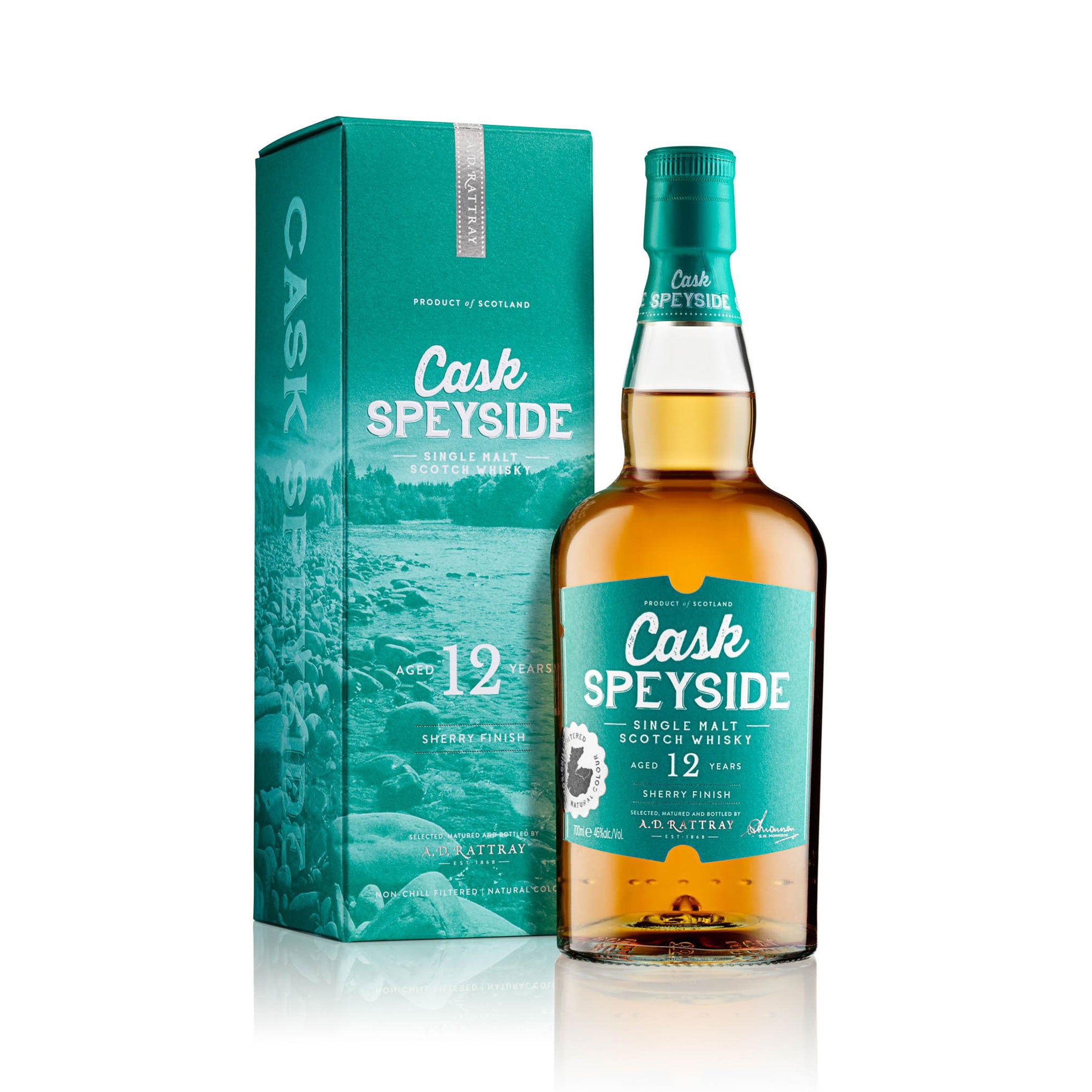 Cask Speyside Sherry Finish,  12 Jahre,  A.D. Rattray