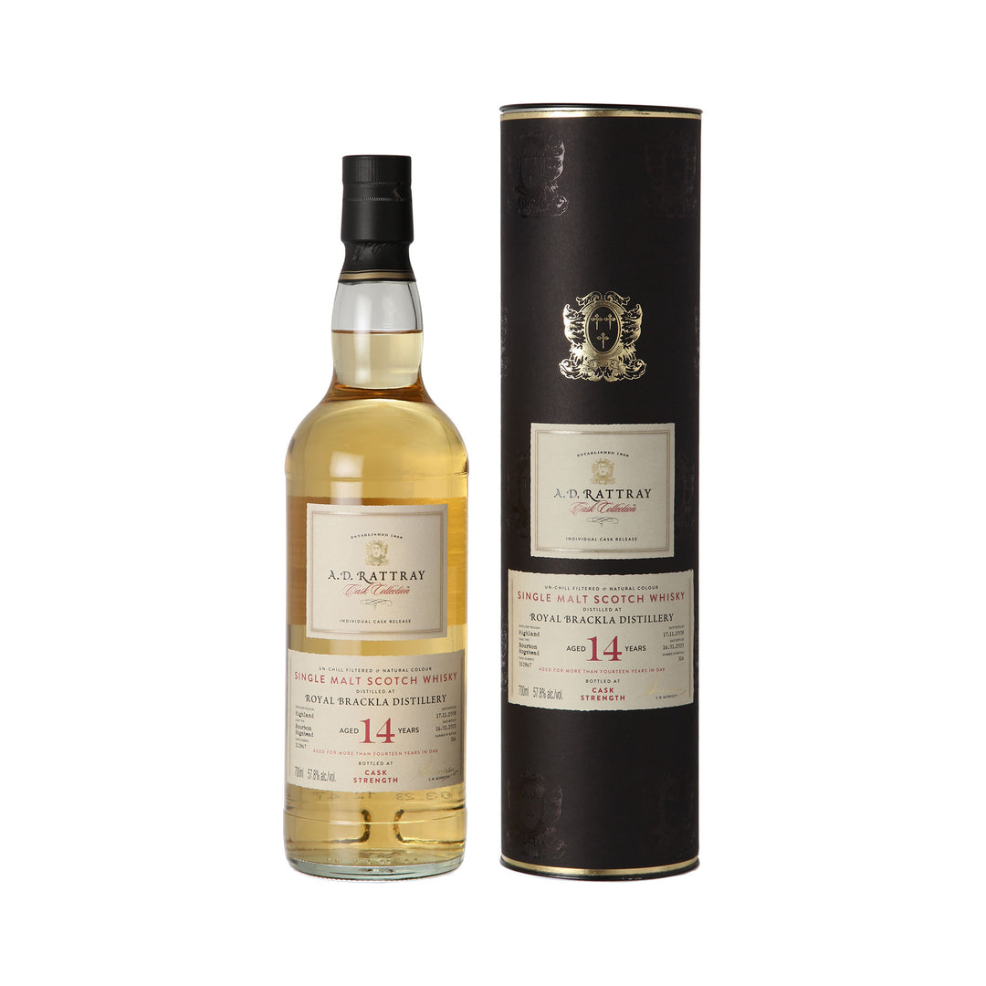 Royal Brackla 2008/2023 - 14 Jahre - Bourbon Hogshead - A.D. Rattray - Single Malt Scotch Whisky