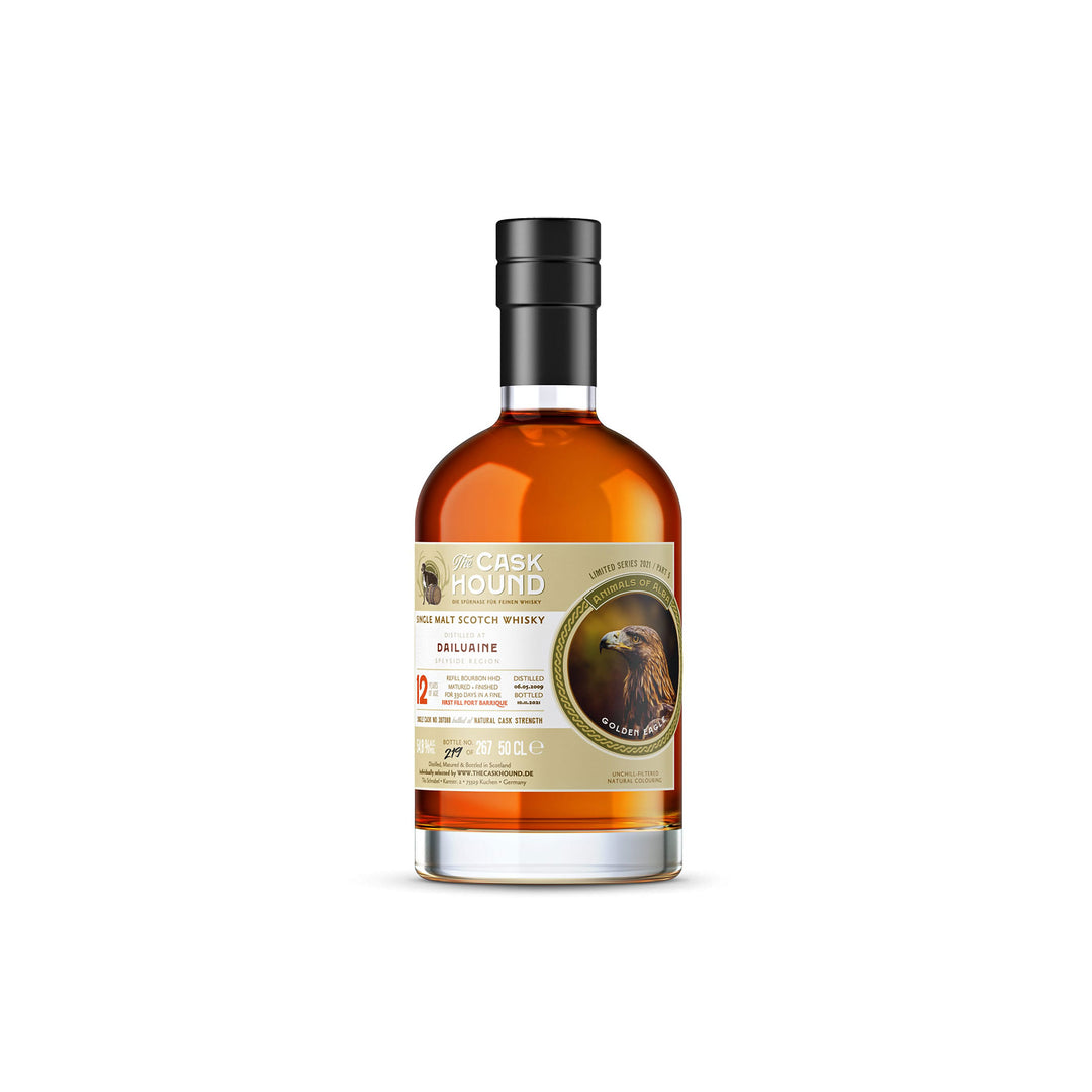 Dailuaine 2009 - 12 Years Old - 1st Fill Port Barrique Finish - 54.8% Vol - 0.5l - The Caskhound