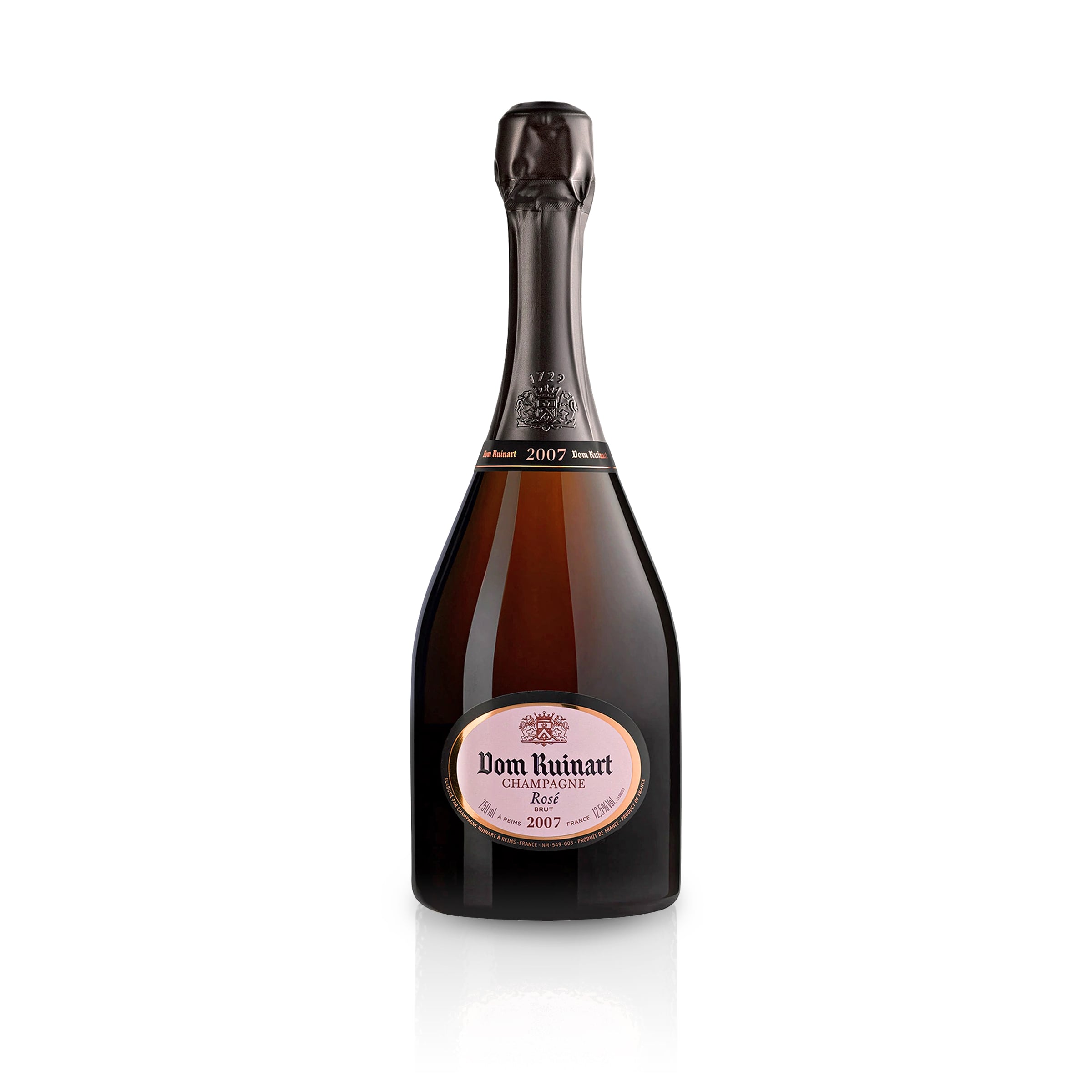 Dom Ruinart Rosé 2007 Champagne (0.75 L) with Gift Box