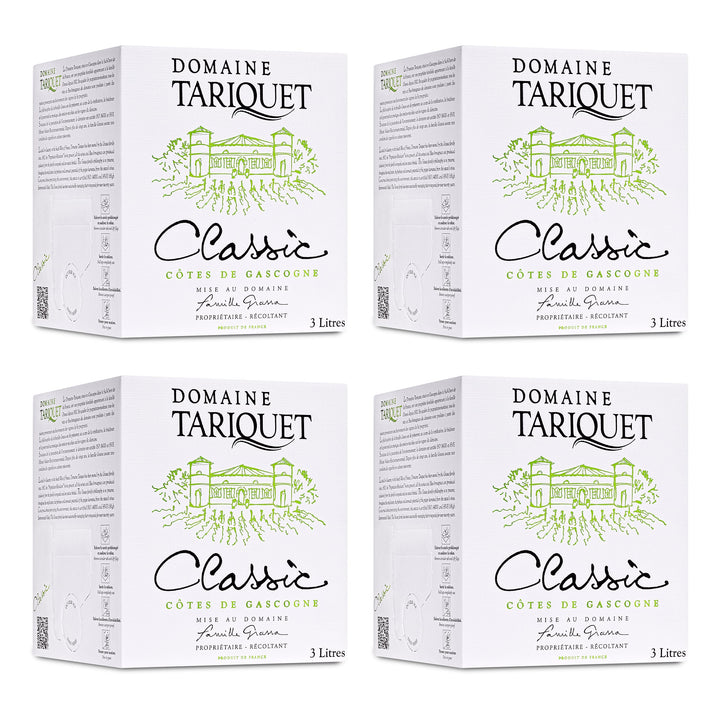 Domaine Tariquet - Classic White Wine - Côtes de Gascogne PGI - dry - 3L Bag-in-Box