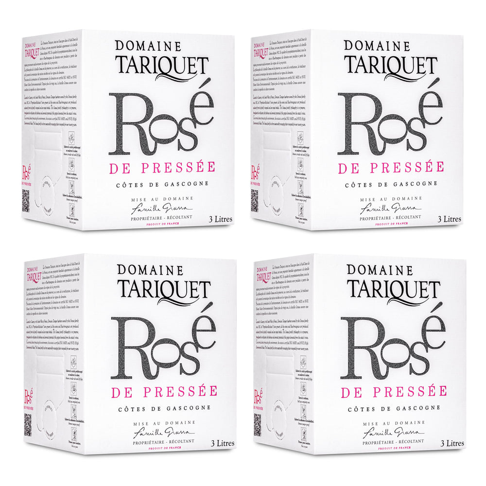 Domaine Tariquet - Rosé  - Côtes de Gascogne IGP - trocken - Bag-in-Box 3L