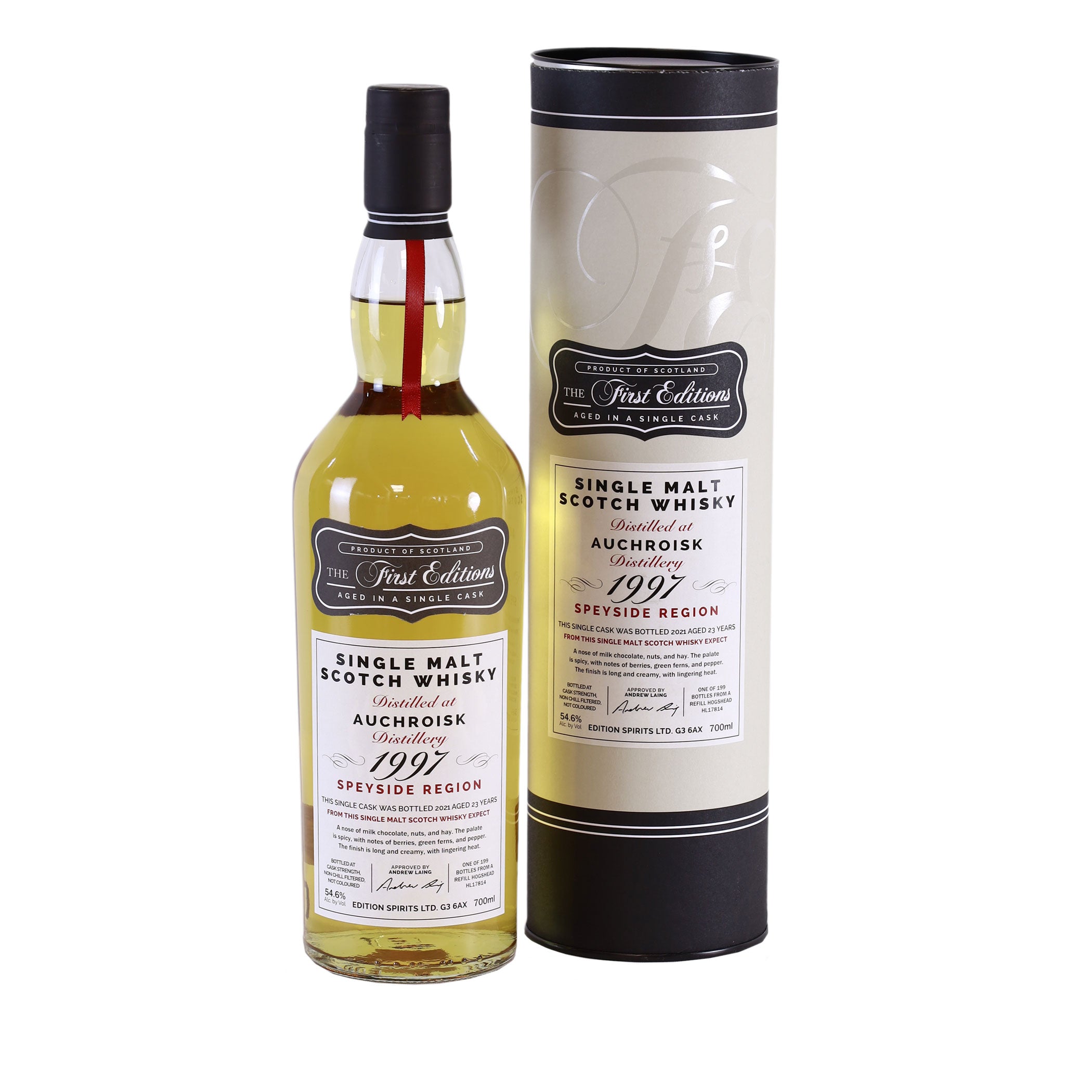 Auchroisk First Editinons 1997/2021 23 Jahre, 54,6%