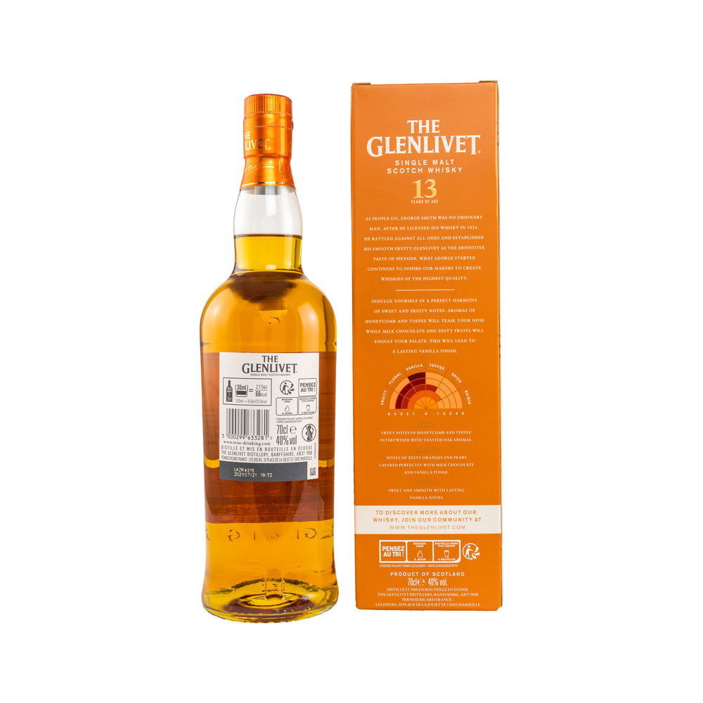 Glenlivet 13 Years Old - First Fill American Oak