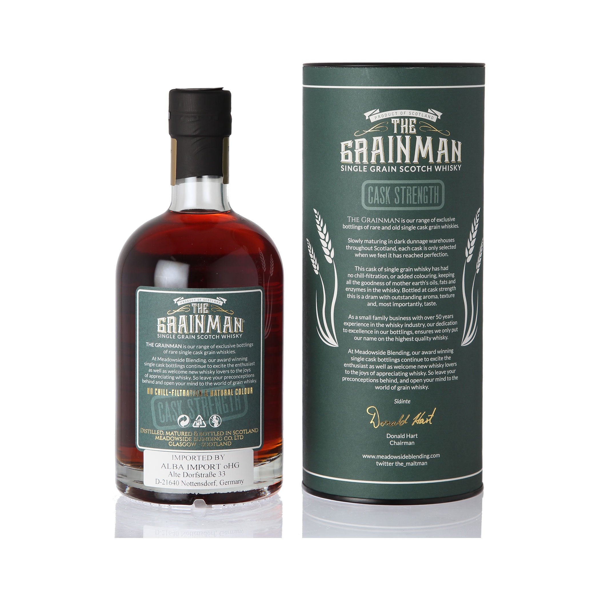 North British 1988/2022 33 Jahre Amarone Finish - The Grainman - Single Grain Scotch Whisky