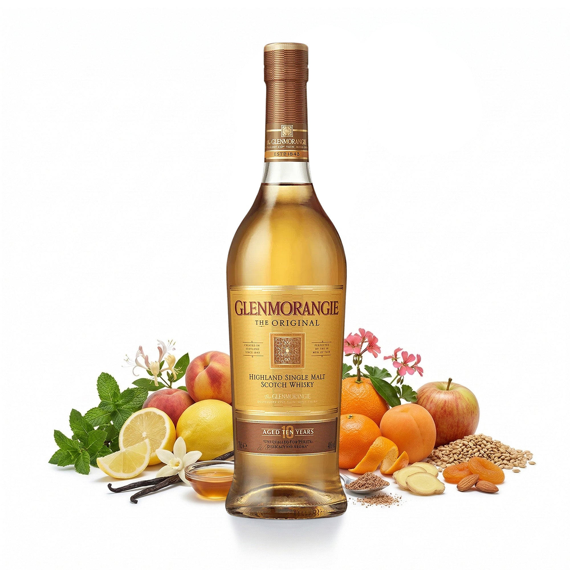 Glenmorangie The Original 10 Years Old Highland Single Malt Scotch Whisky 0,7 L 40 % vol.