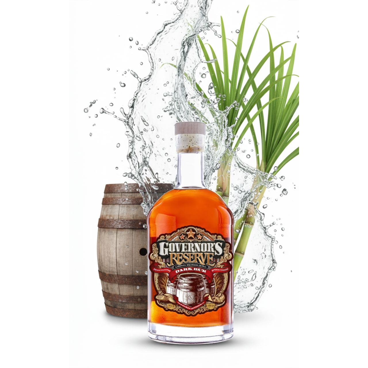 Governor's Reserve Dark 0.5L - Cayman Islands Spirit with a sweet and smoky taste