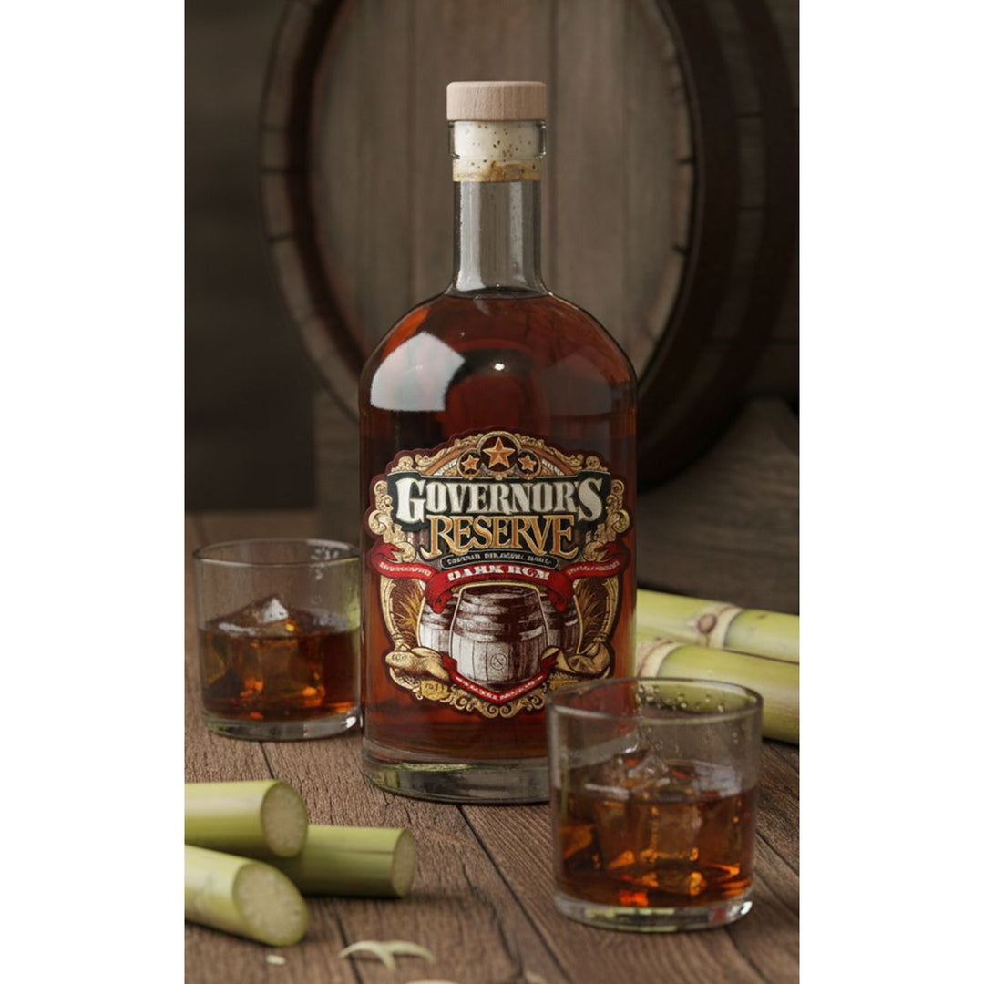 Governor's Reserve Dark 0,5L - Cayman Islands Spirit mit süß-rauchigem Geschmack