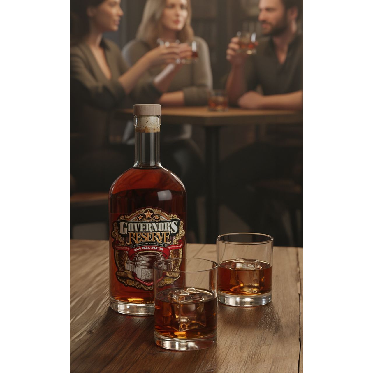 Governor's Reserve Dark 0.5L - Cayman Islands Spirit with a sweet and smoky taste