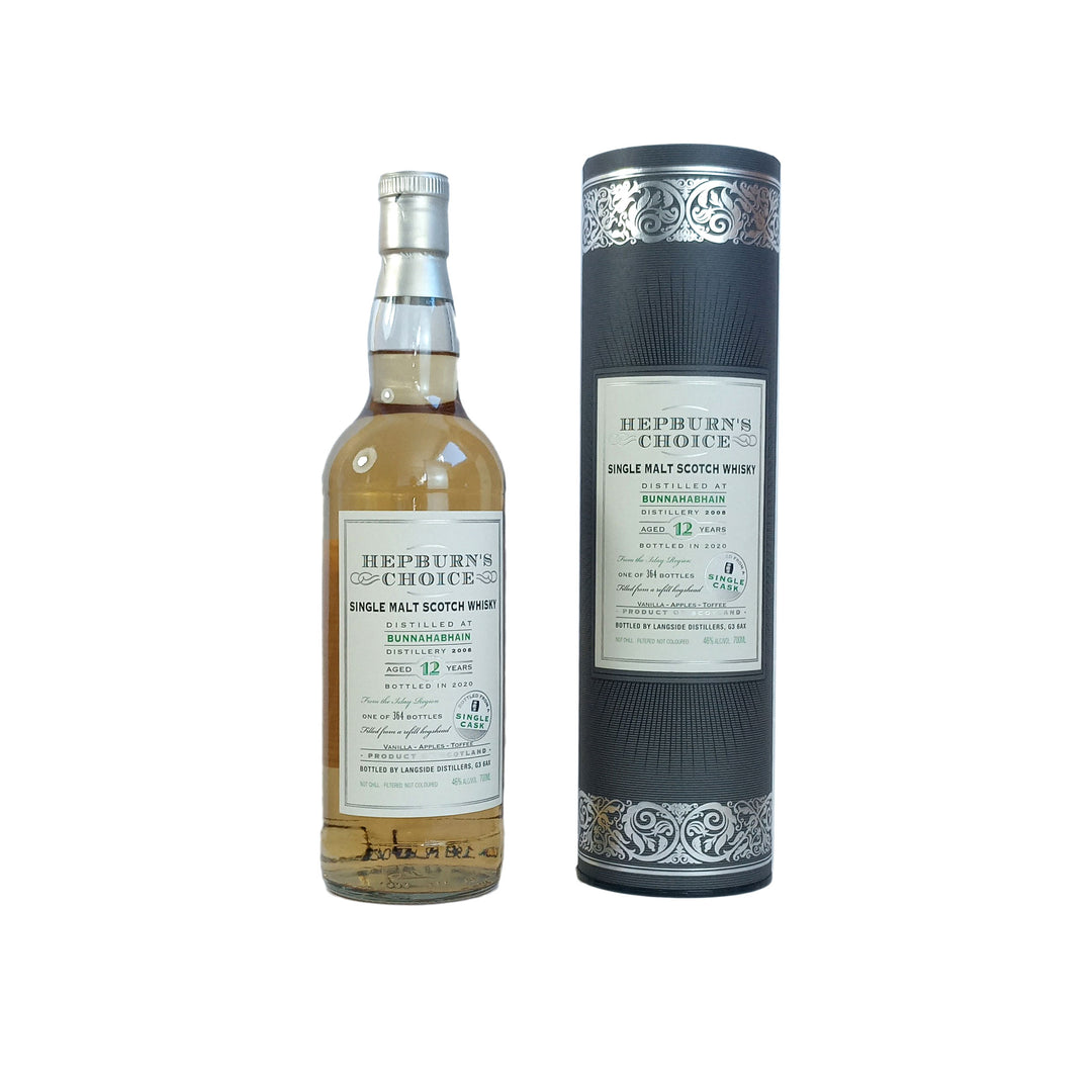 Bunnahabhain, Hepburn's Choice, 2008, 12 Jahre, 46 %