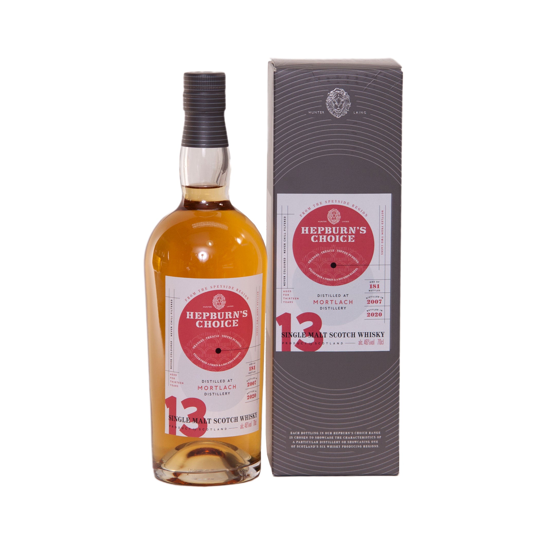 Mortlach, Hepburn´s Choice, (bourbon cask) 13 Jahre