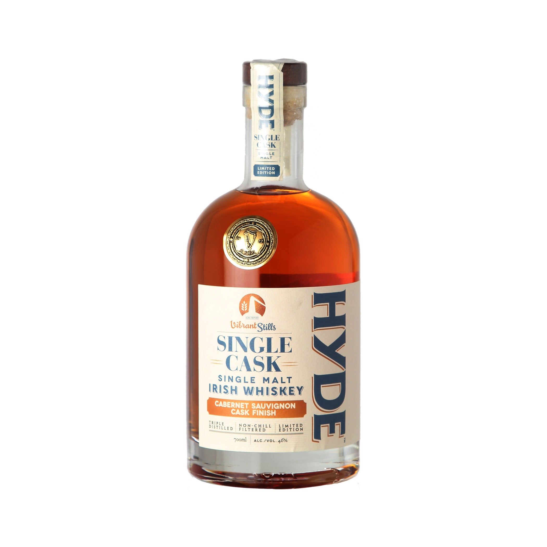 Hyde - Vibrant Stills - Single Cask (Cabernet Sauvignon Finish) Single Malt - Single Malt Whiskey