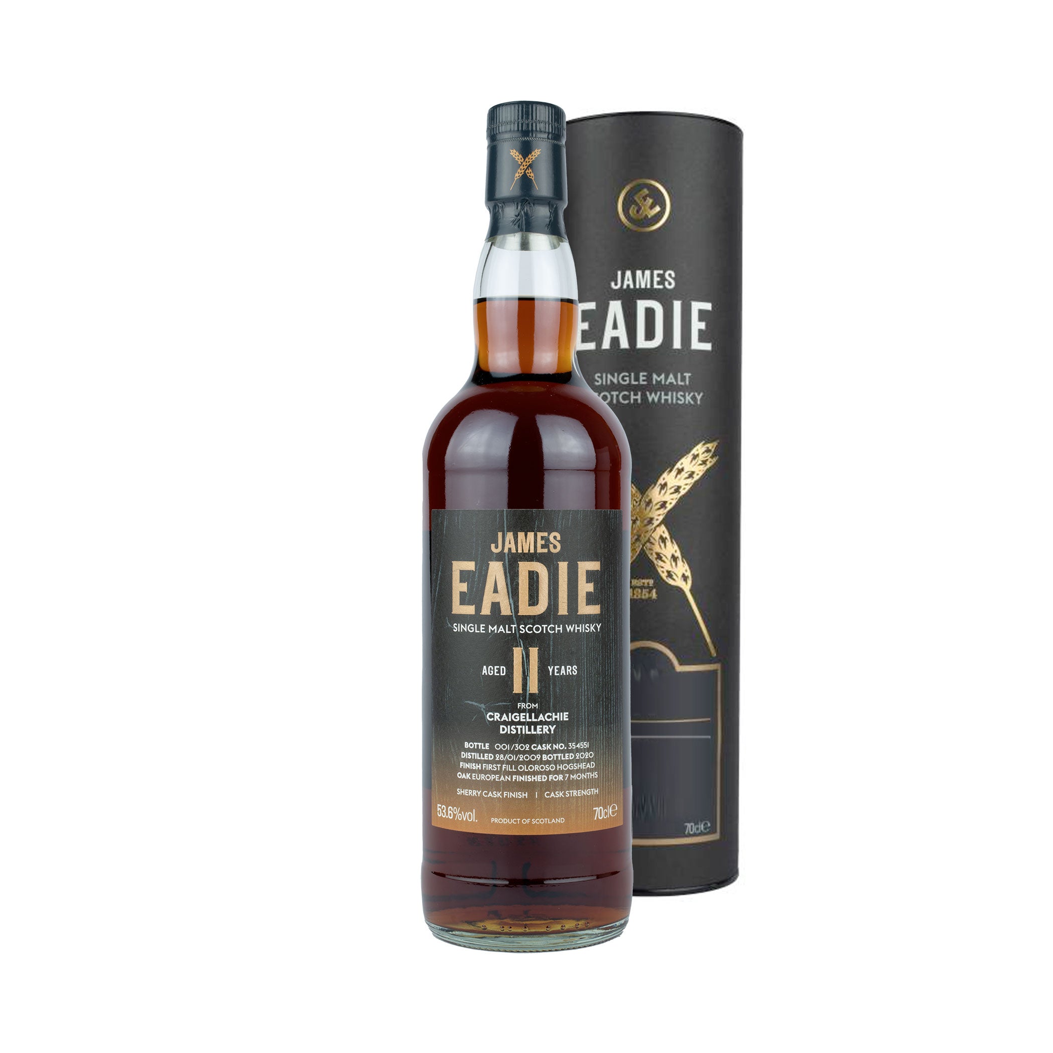 James Eadie Craigallachie 11 Jahre 1st fill Oloroso