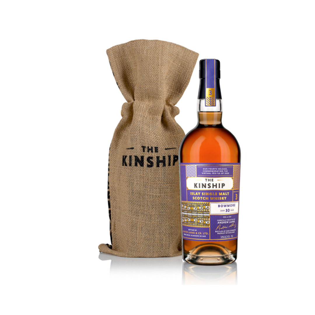 KINSHIP 3 - Bowmore 30YO @ 58% - 256 BOTTLES
