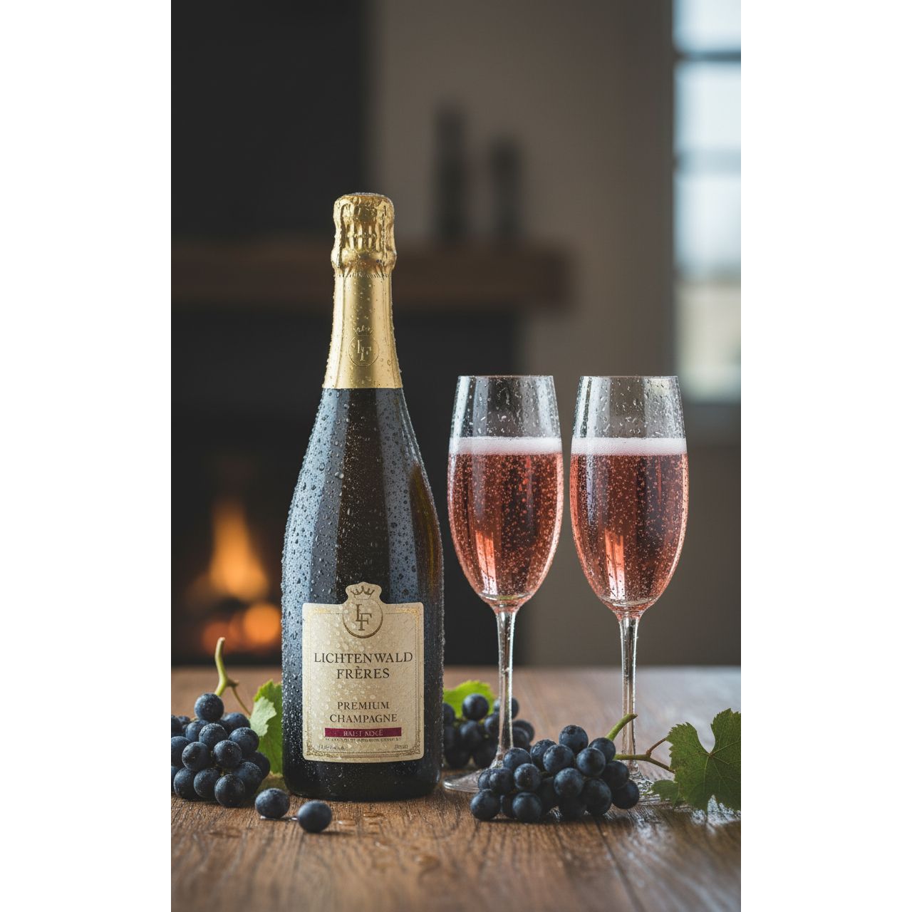 Lichtenwald Frères Premium Champagne Brut Rosé 750 ml 12.5% Vol.