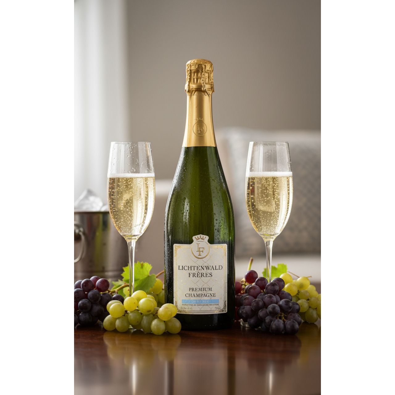 Lichtenwald Frères Premium Champagne Demi-Sec 750 ml 12.5 % Vol.
