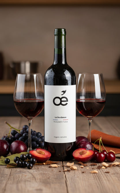 Oé Le Bordeaux red