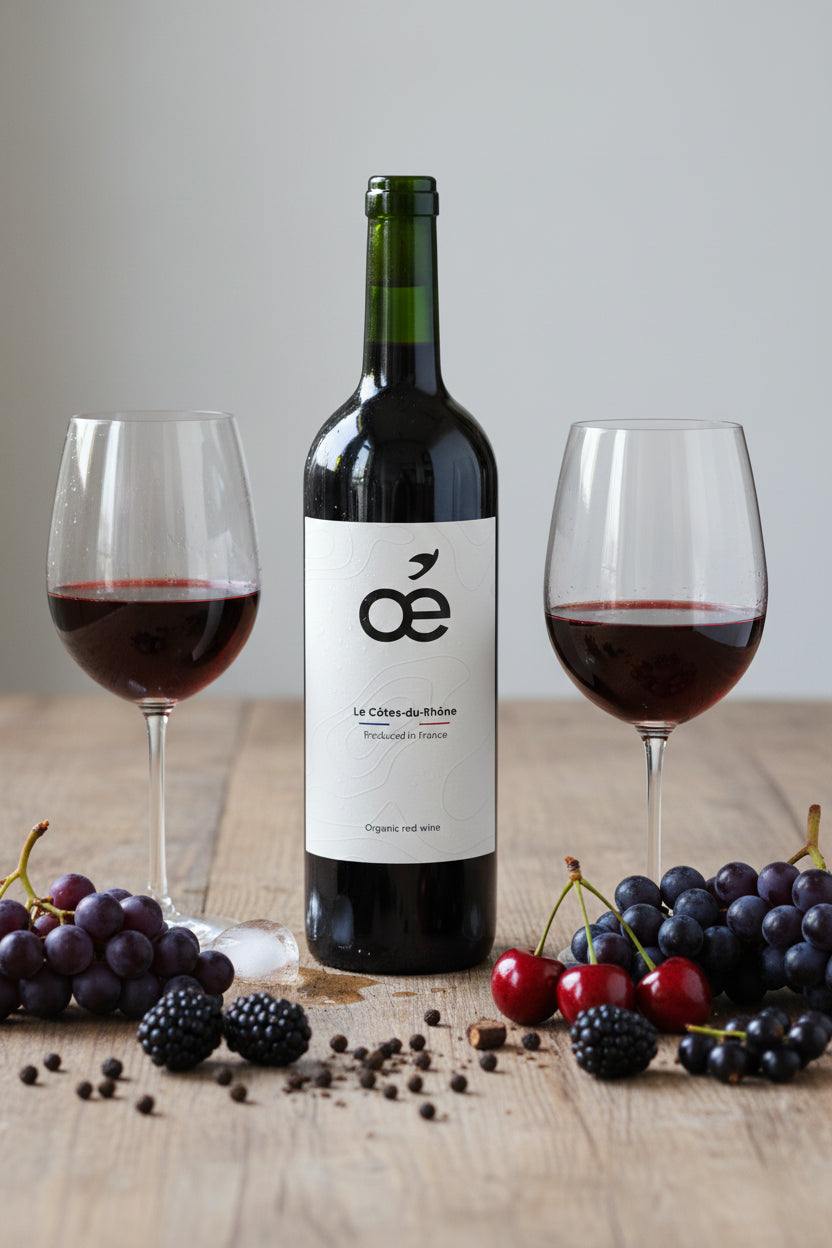 Le Côtes-du-Rhône red