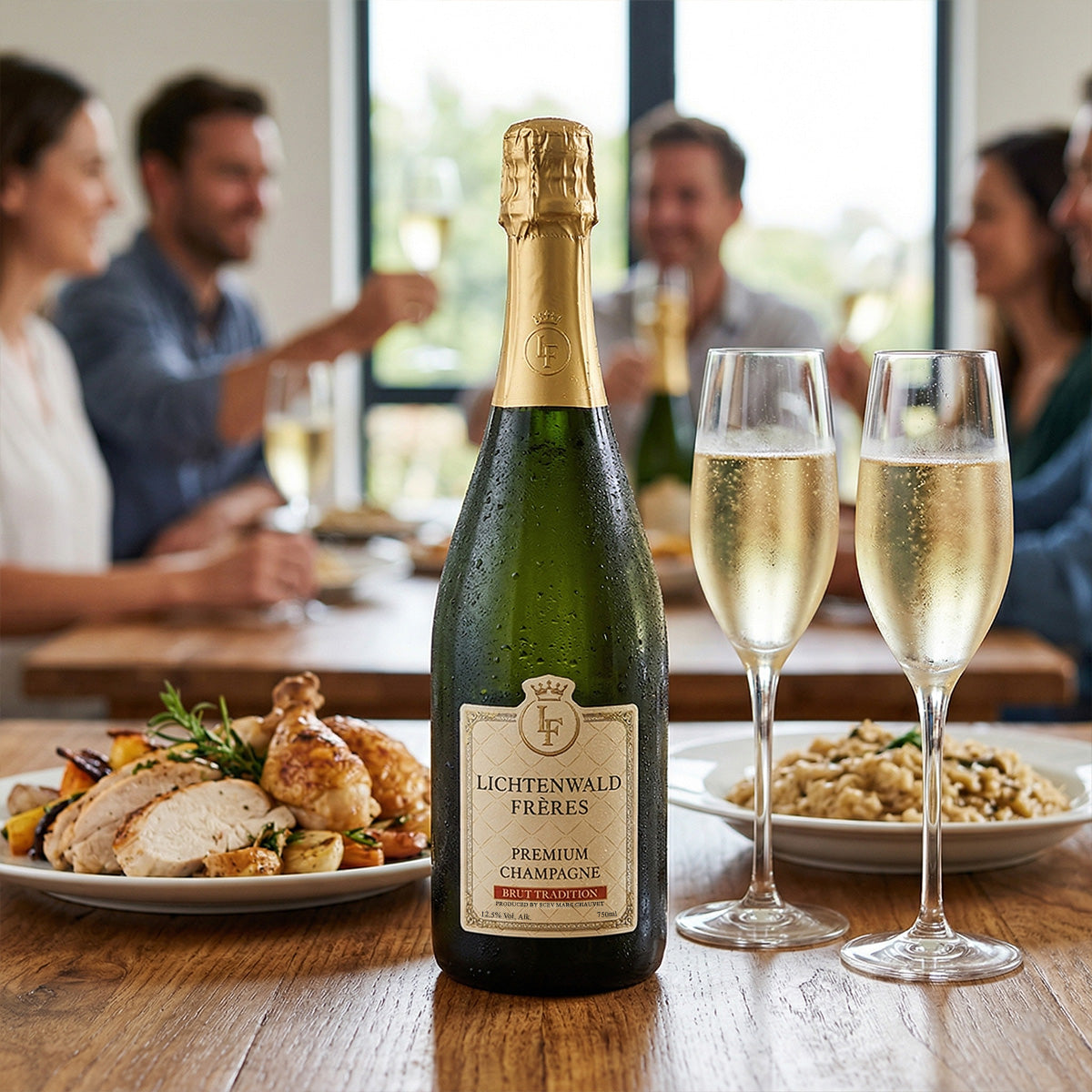 Lichtenwald Frères Premium Champagne Brut Tradition 750 ml 12.5 % Vol.