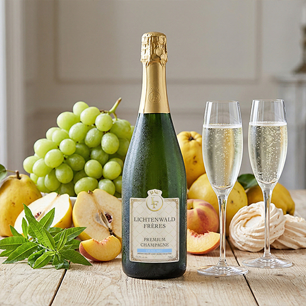 Lichtenwald Frères Premium Champagne Demi-Sec 750 ml 12.5 % Vol.
