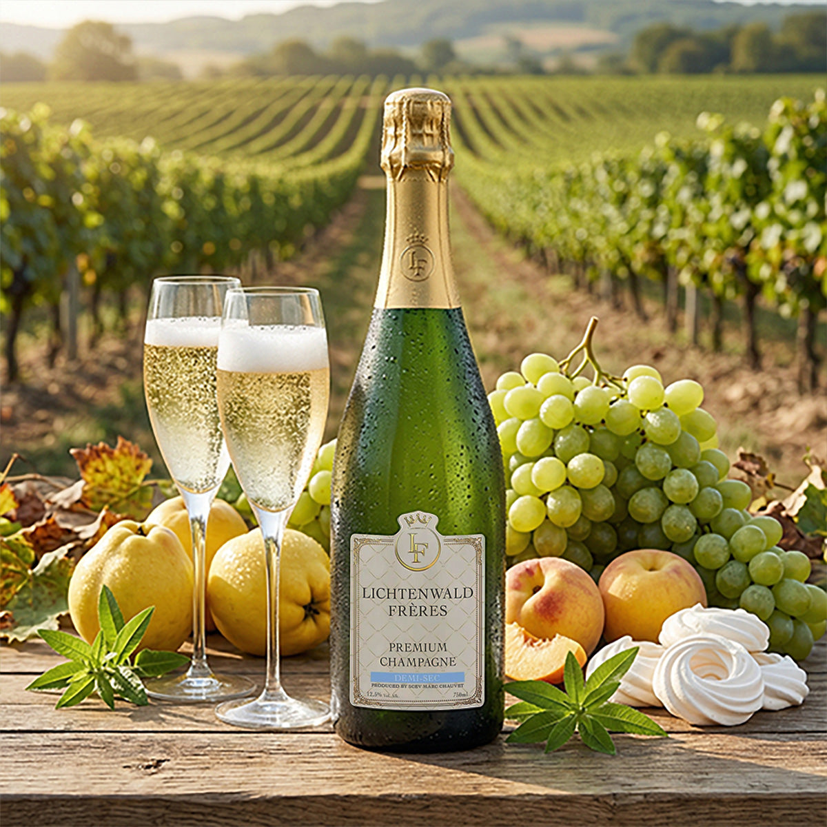 Lichtenwald Frères Premium Champagne Demi-Sec 750 ml 12.5 % Vol.