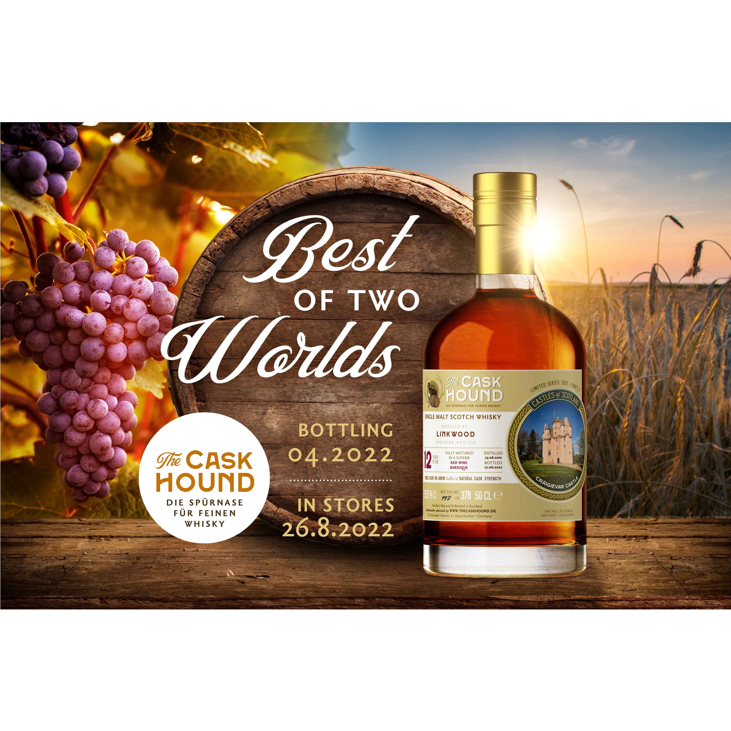 Linkwood - Caskhound - 12 Jahre - Red Wine Barrique