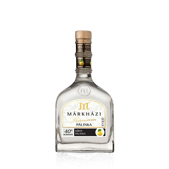 Márkházi Premium Pear Pálinka 0.5 L 40% Vol.