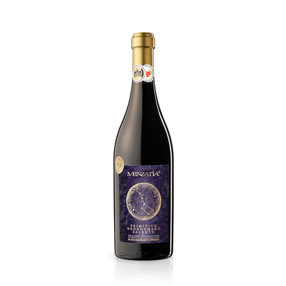 Menzatia Primitivo Negroamaro Salento IGT Red Wine Fruity 13.5% vol 0.75 L