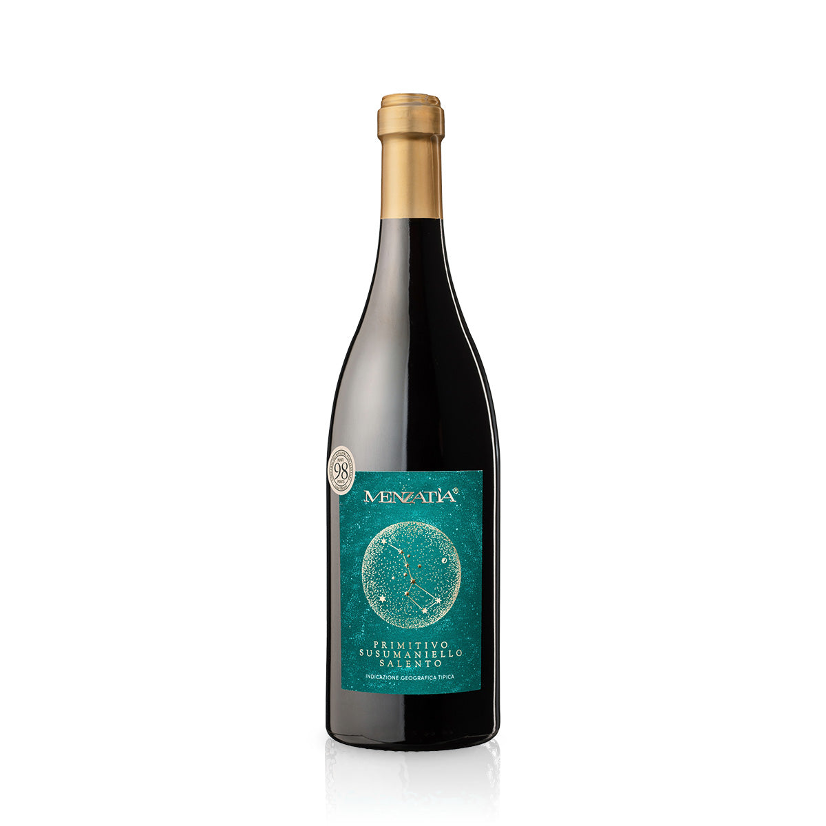 Menzatia Primitivo Susumaniello Salento IGT Rotwein Fruchtig 13,5% vol 0,75 L