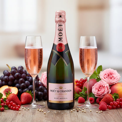Moët & Chandon Rosé Impérial Champagner (0,75 l) in Geschenkverpackung