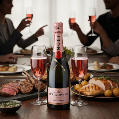 Moët & Chandon Rosé Impérial Champagner (0,75 l) in Geschenkverpackung