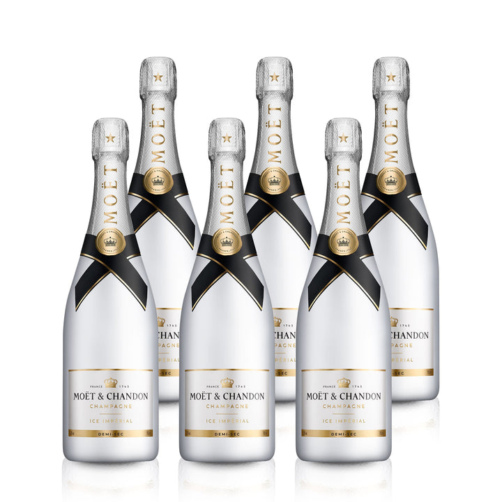 6 Flaschen Moët &amp; Chandon Ice Impérial Champagner