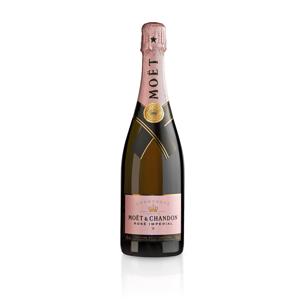 Moët & Chandon Rosé Impérial Champagner in Weihnachtsgeschenkbox