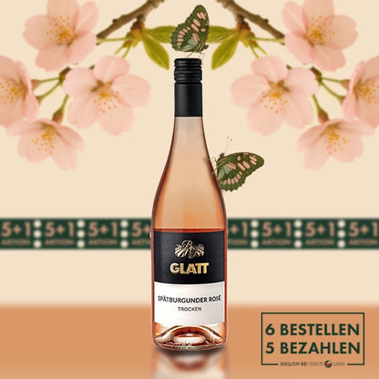 2022 Spätburgunder Roséwein trocken • GLATT • Qualitätswein vom Kaiserstuhl/Baden, Deutschland