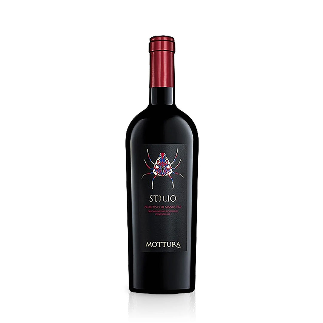 Mottura Stilio Primitivo di Manduria 2023 12 Flaschen Rotwein 0,75L 14,5% vol